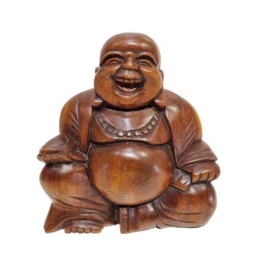 Buda Chino | Buda Feliz | Happy Buddha de madera  [1]