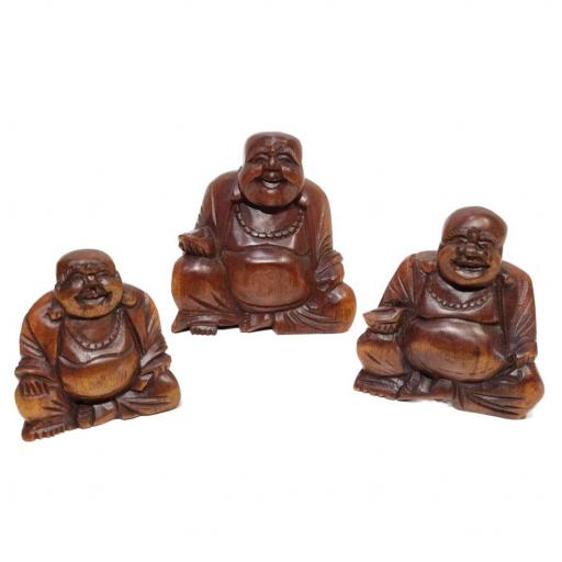 Buda Chino | Buda Feliz | Happy Buddha de madera  [3]