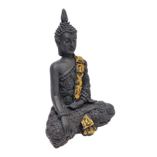 Buda Thai de resina "Bhumisparsha Mudra" [3]