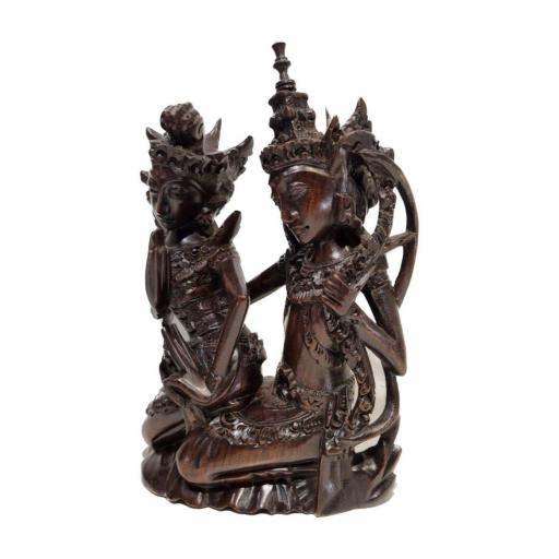 Rama & Sita de madera [1]