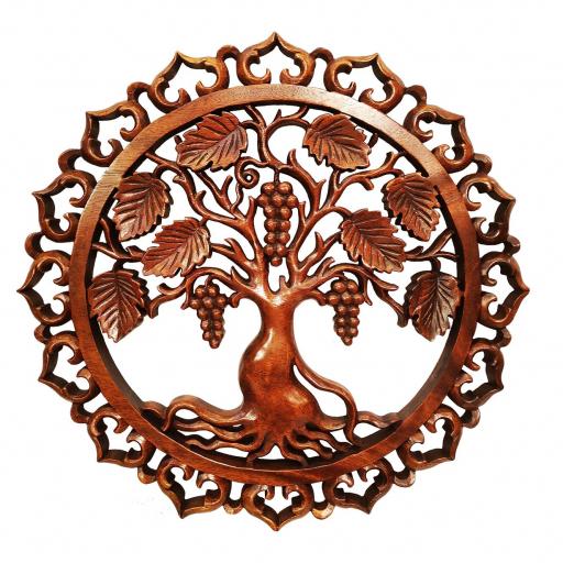 Plafón de Árbol de la Vida "Tree of Life" de madera