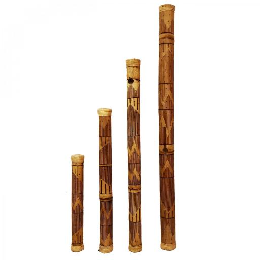 Palo de Lluvia de Bambú tallado [0]