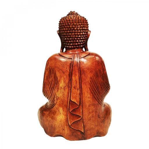 Buda de madera "Vitarka Mudra" [3]