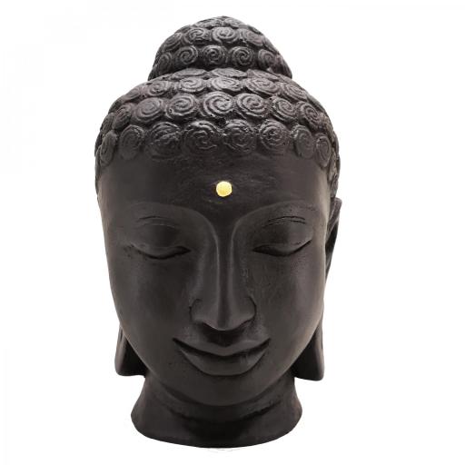 Cabeza de Buda de resina