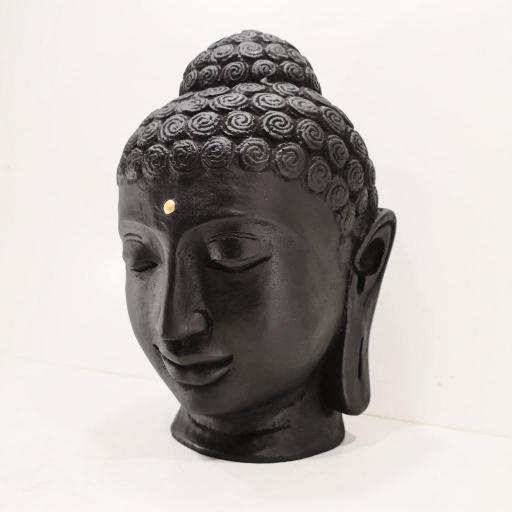 Cabeza de Buda de resina [3]