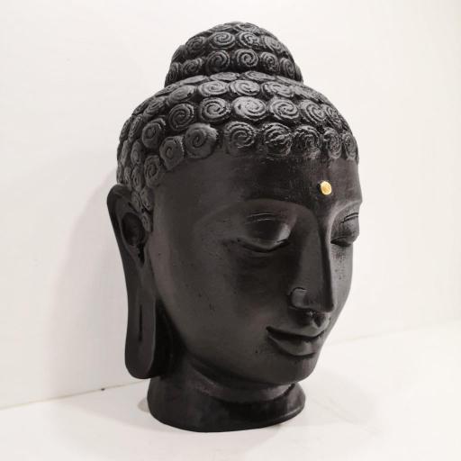 Cabeza de Buda de resina [2]