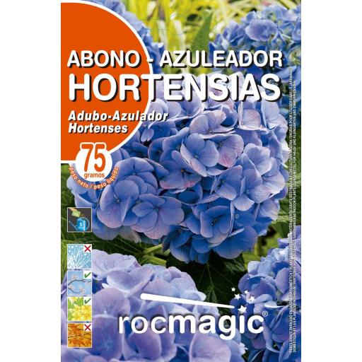 Abono azulador de hortensias RocMagic