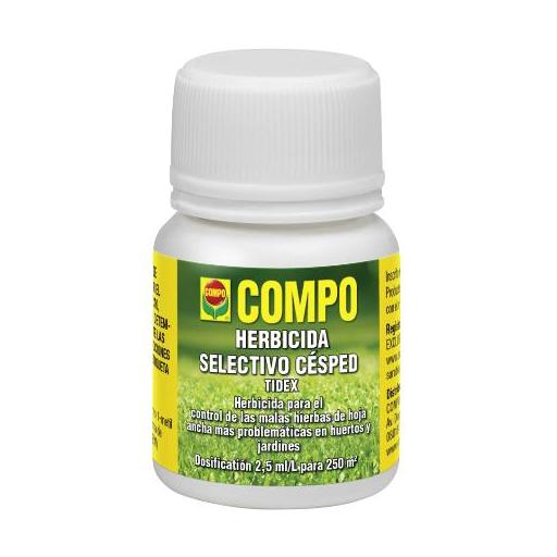 Herbicida selectivo Compo 25 ml para césped [0]