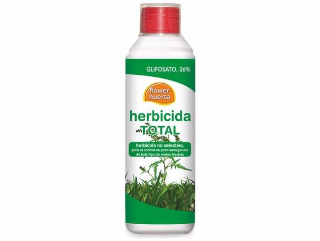 Herbicida total sistémico con Glifosato Flower 500cc
