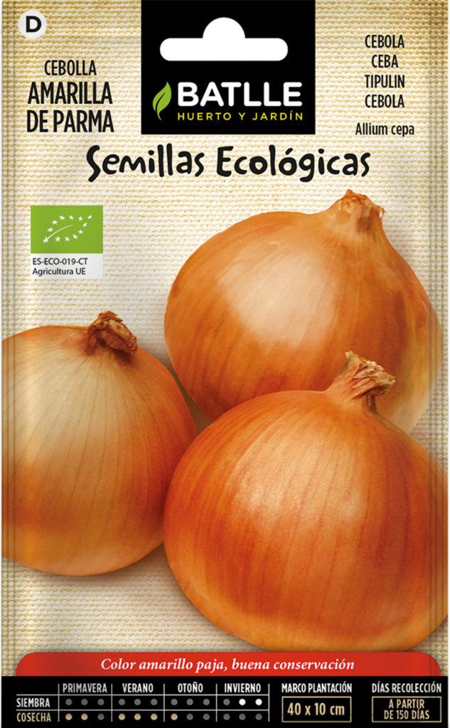 Semillas Cebolla amarilla de Parma Ecológica 1g