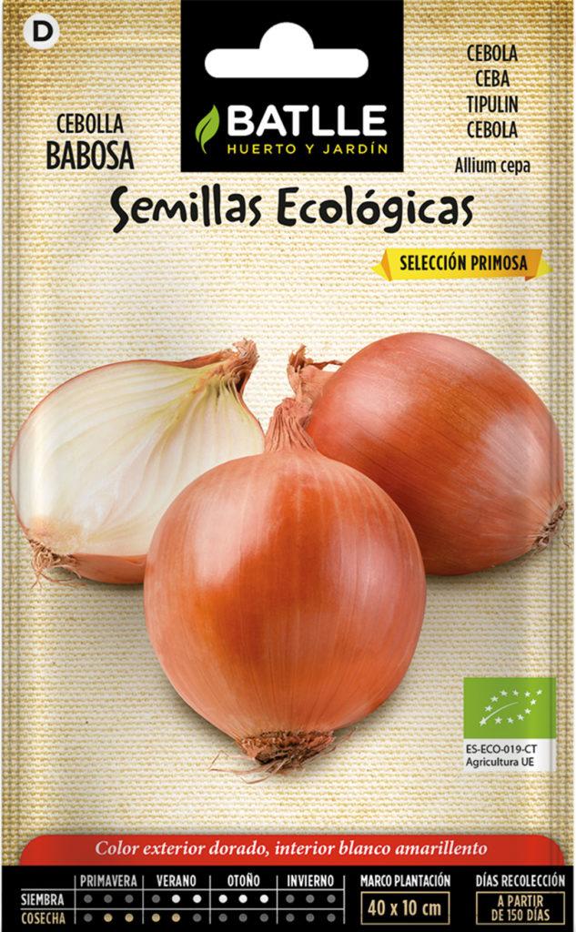 Semillas de cebolla babosa ecológica 1g