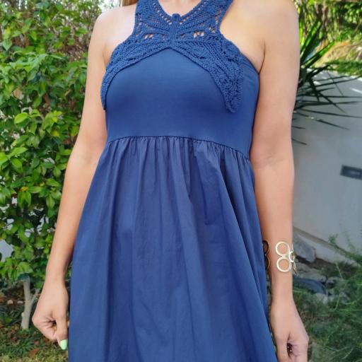 Vestido Butterfly azul