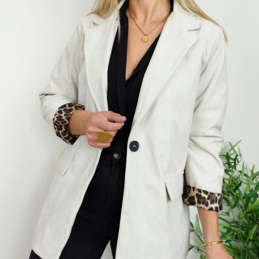 Blazer Bombazine creme