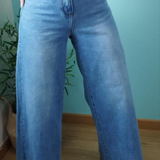 Jeans cintura súbida Wide Leg [2]