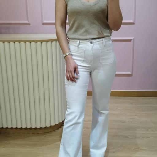 Top malha dourado [2]