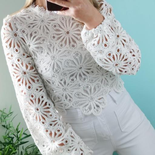 Blusa crochet branca [1]