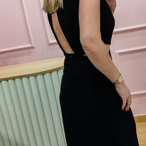 Vestido linho preto [3]
