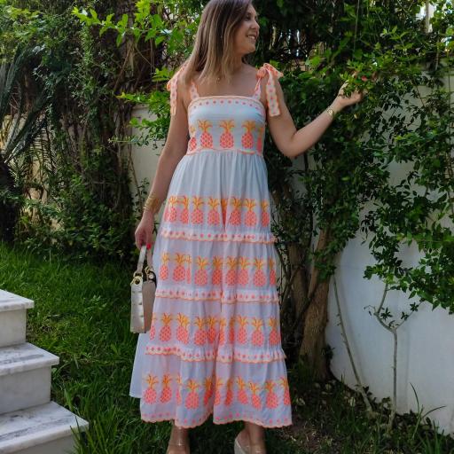 Vestido bordado Pineapple [1]