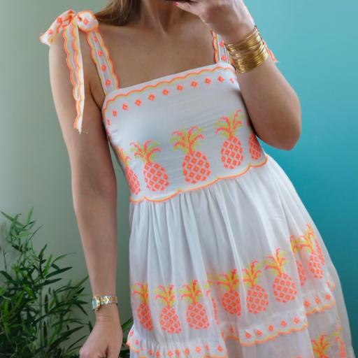 Vestido bordado Pineapple [2]
