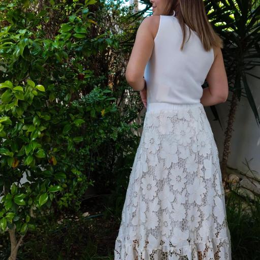 Saia Flores bordadas [2]