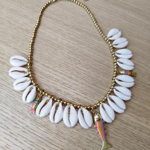 Colar Fish & Shell