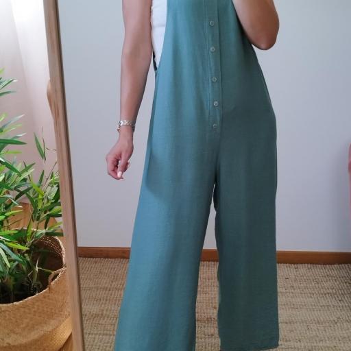 Jumpsuit Trendy azul esverdeado [2]