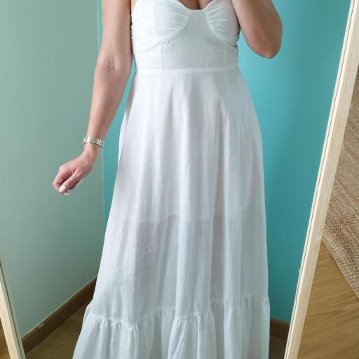 Vestido branco Taiti