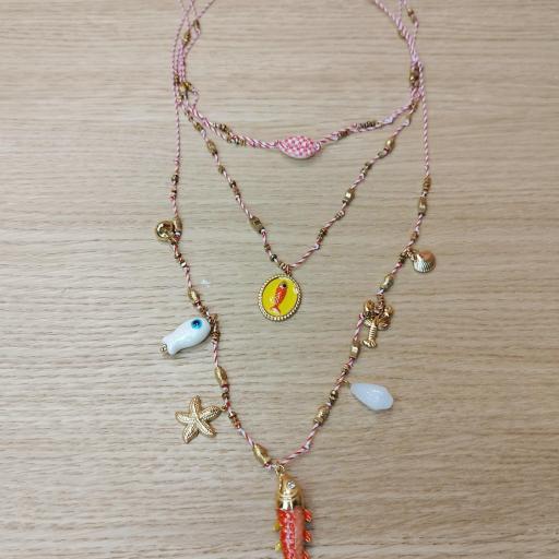 Colar triple Sea [2]