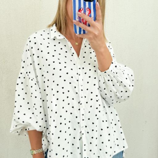 Camisa White Heart