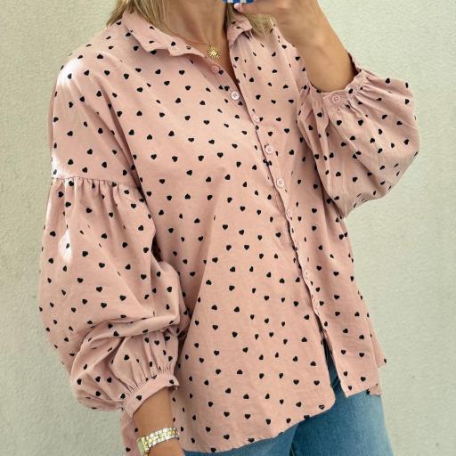 Camisa Pink Heart [0]