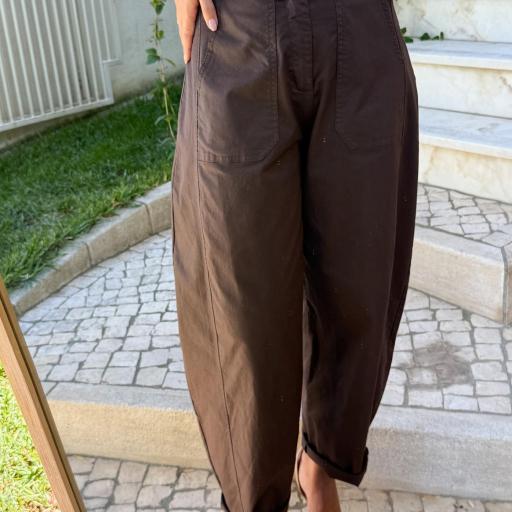 Calças Balloon choco [1]