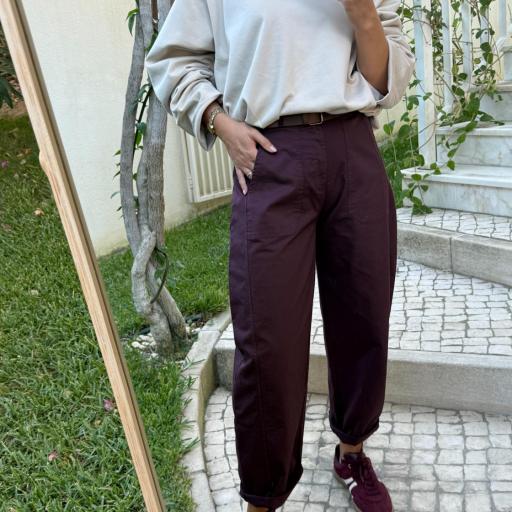 Sweatshirt elástico creme [1]