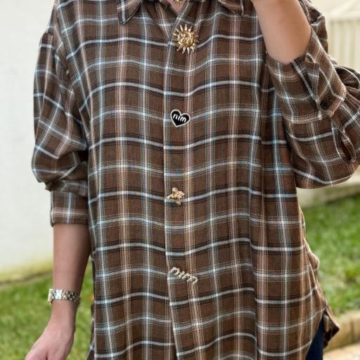 Camisa Tartan Choco [2]