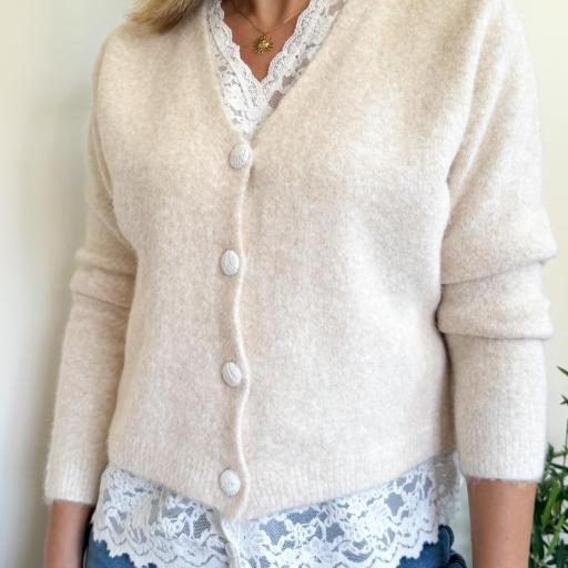 Cardigan Renda bege [2]