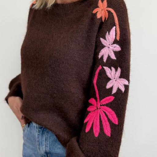 Camisola choco Flores [3]