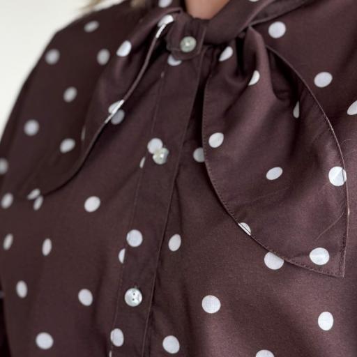 Blusa laço Polka Dots [1]