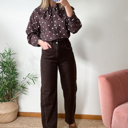 Blusa laço Polka Dots [3]