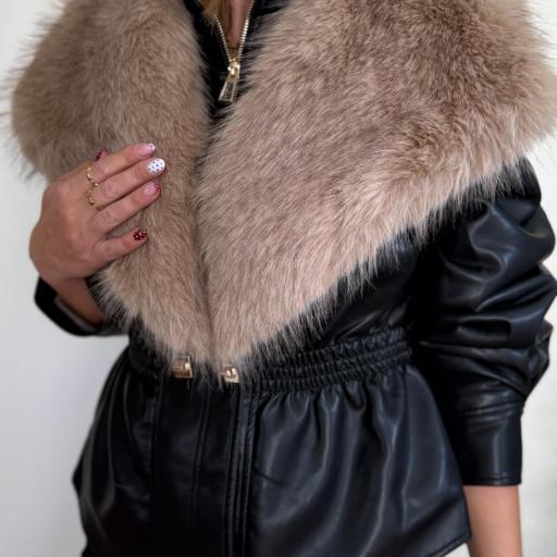 Casaco polipele preto [1]