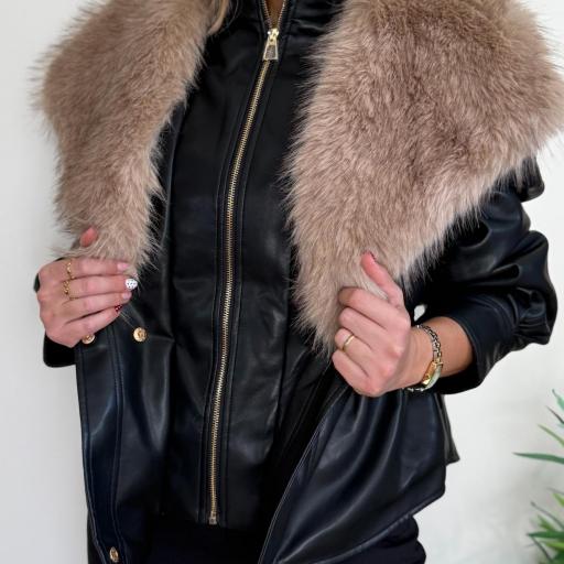 Casaco polipele preto [3]