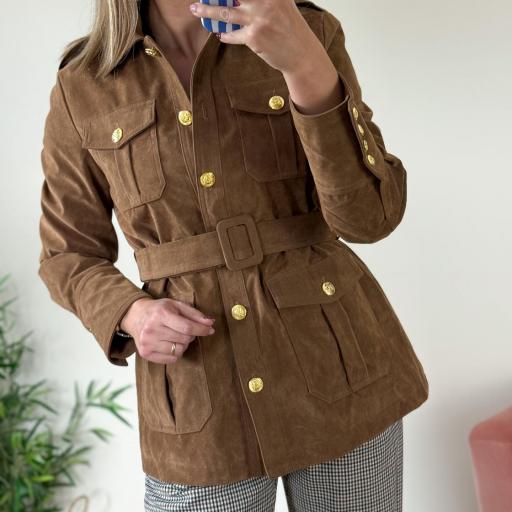 Casaco camurça Camel [3]