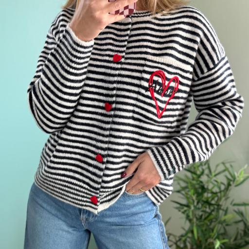 Cardigan Riscas HEART [1]