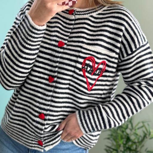 Cardigan Riscas HEART [0]