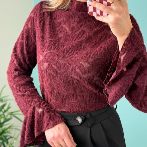 Blusa pelinho bordô [1]