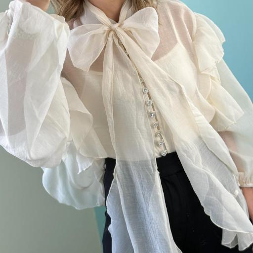 Blusa écharp Diva [0]