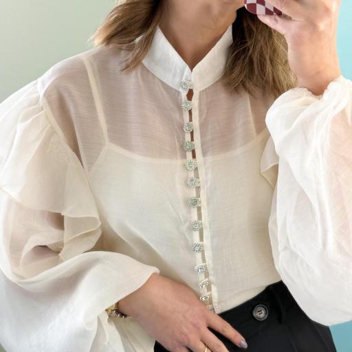 Blusa écharp Diva [3]