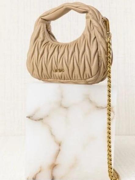 Bolso acolchado beige Latido