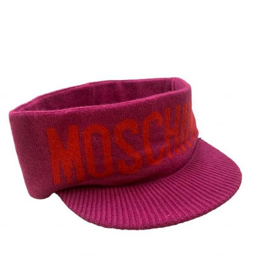 Visera Logotipo Moschino Rosa 