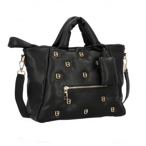Bolso Negro con logotipo dorado  [2]