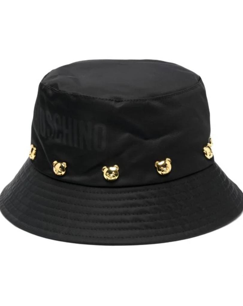 Sombrero de pescador con logotipo Moschino 