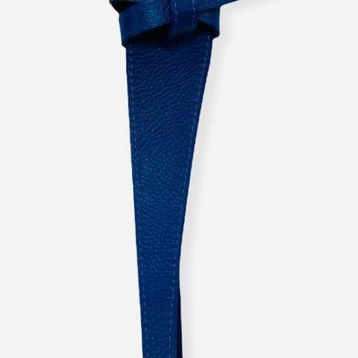 Cinturón Piel Azul  [1]